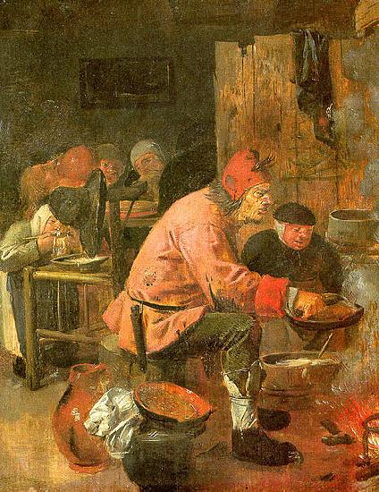 Adriaen Brouwer The Pancake Baker oil painting image